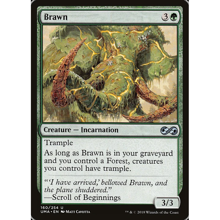 Brawn | Inglés | NM | UMA 1