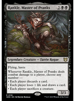 Rankle, Master of Pranks | Inglés | NM | WOC