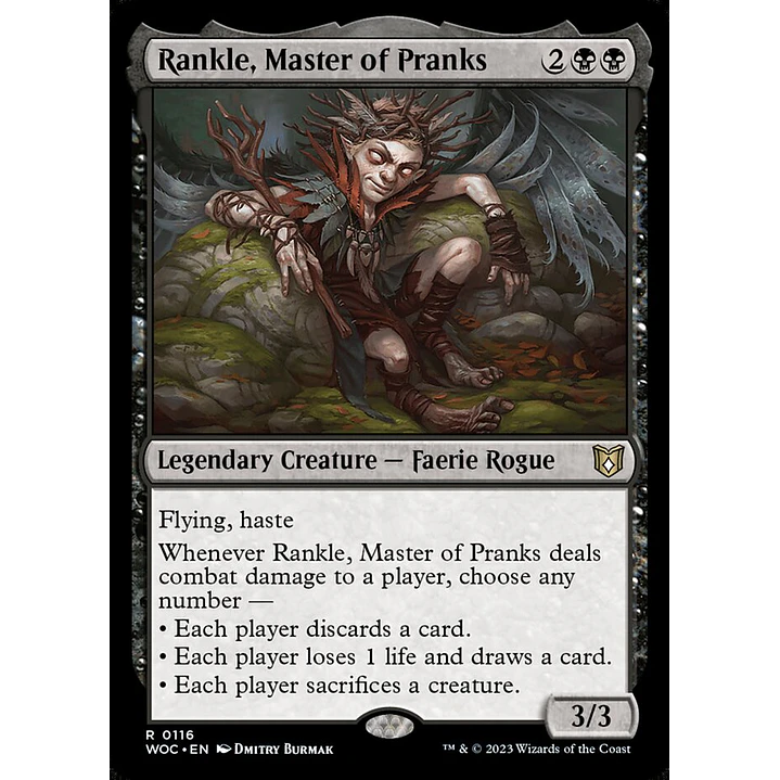Rankle, Master of Pranks | Inglés | NM | WOC 1
