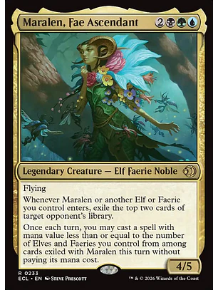 Maralen, Fae Ascendant | Inglés | NM | ECL