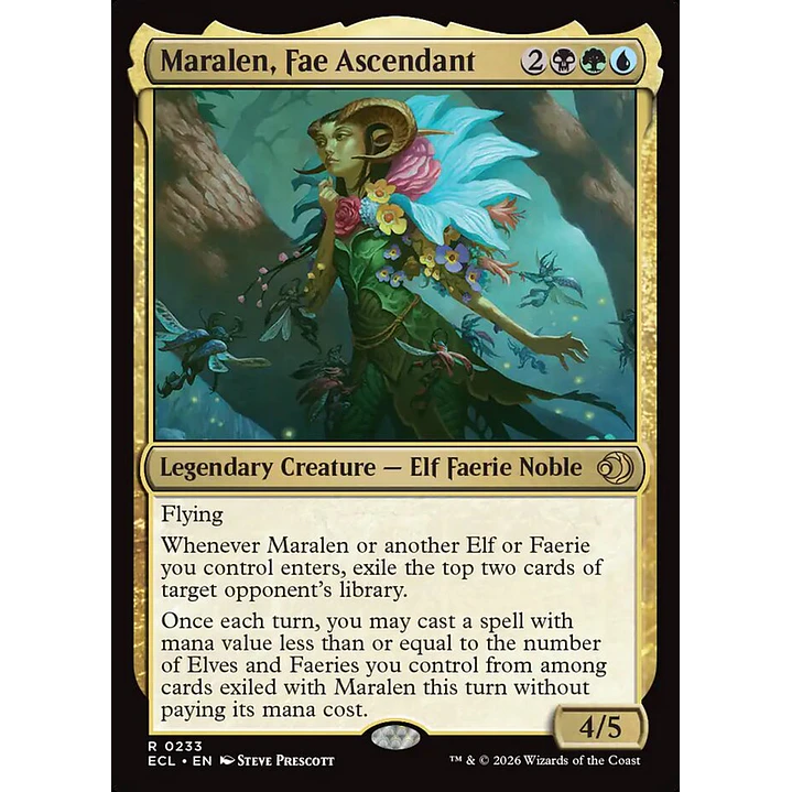 Maralen, Fae Ascendant | Inglés | NM | ECL 1
