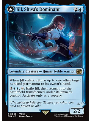 Jill, Shiva's Dominant // Shiva, Warden of Ice | Inglés | NM | FIN