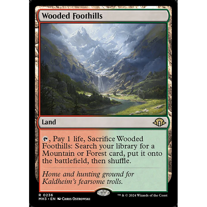 Wooded Foothills | Inglés | NM | MH3 1