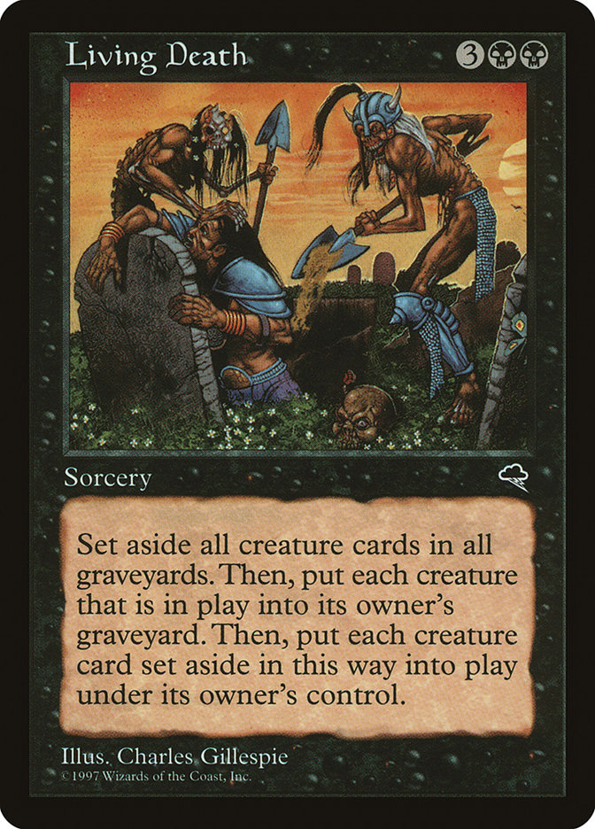 Living Death (Retro Frame) | Español | NM | TMP