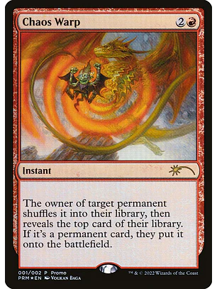 Chaos Warp (foil) | Inglés | NM | PW24