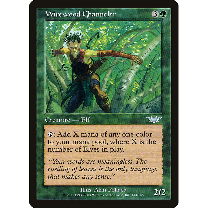 Wirewood Channeler (Retro Frame) | Inglés | NM | LGN 1
