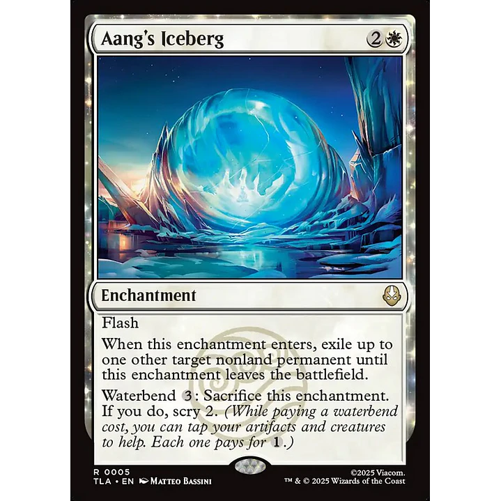 Aang's Iceberg | Inglés | NM | TLA 1