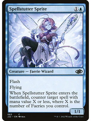 Spellstutter Sprite | Inglés | NM | J22