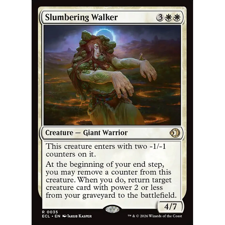 Slumbering Walker | Español | NM | ECL 1