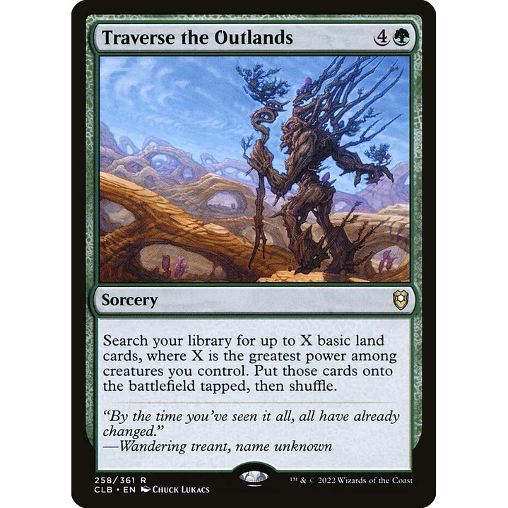 Traverse the Outlands | Español | NM | CLB 1