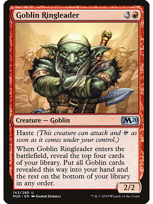 Goblin Ringleader (foil) | Inglés | NM | M20