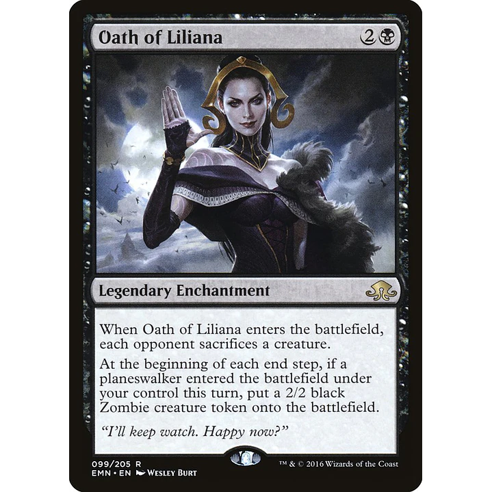 Oath of Liliana | Español | NM | EMN 1