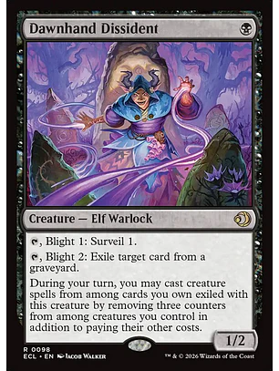 Dawnhand Dissident (foil) | Español | NM | ECL