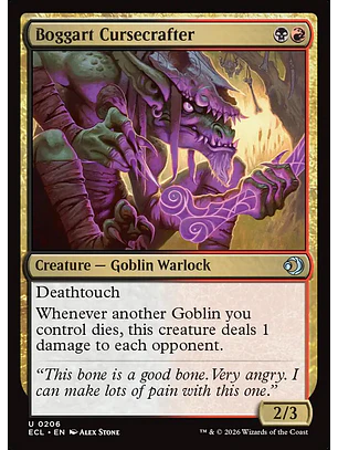Boggart Cursecrafter (foil) | Inglés | NM | ECL
