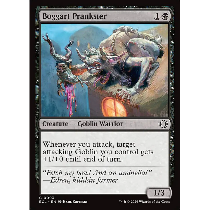 Boggart Prankster | Inglés | NM | ECL 1
