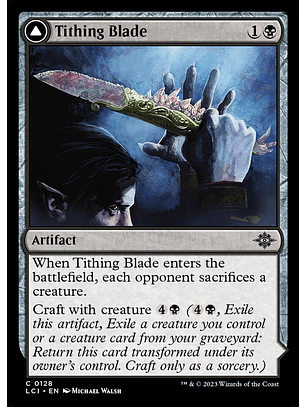Tithing Blade // Consuming Sepulcher | Español | NM | LCI