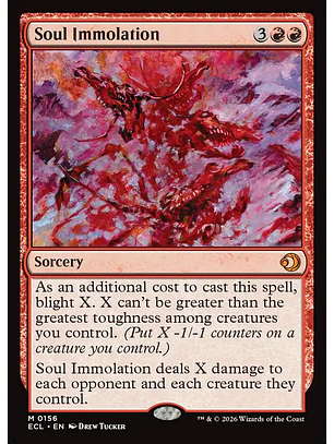 Soul Immolation | Inglés | NM | ECL
