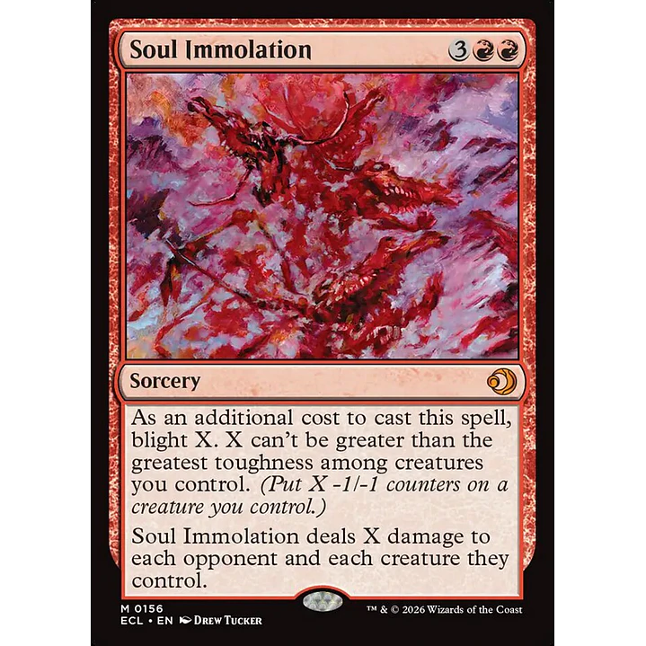 Soul Immolation | Inglés | NM | ECL 1