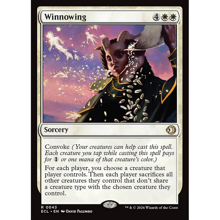 Winnowing | Inglés | NM | ECL 1