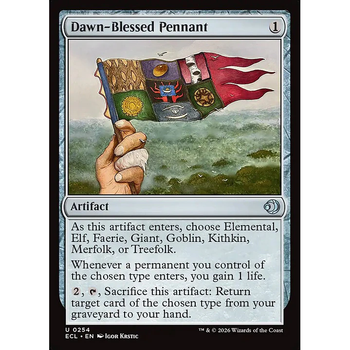 Dawn-Blessed Pennant | Español | NM | ECL 1