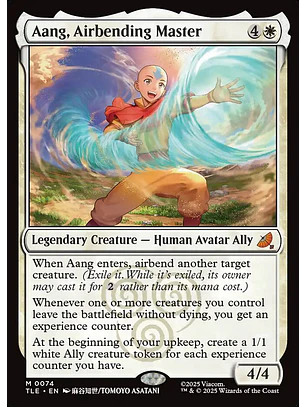 Aang, Airbending Master (foil) | Inglés | NM | TLE