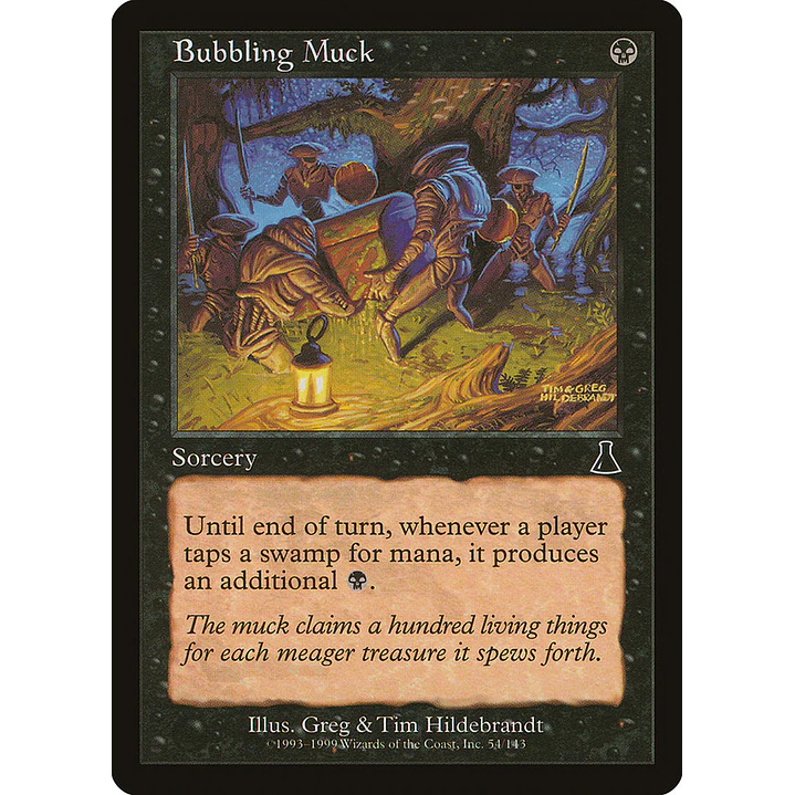Bubbling Muck (Retro Frame) | Español | HP | UDS 1