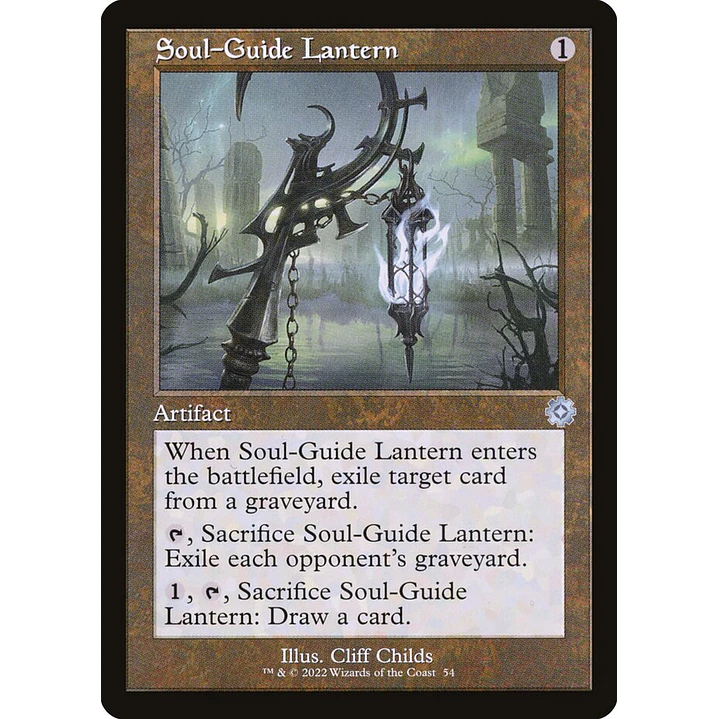 Soul-Guide Lantern (Retro Frame) | Español | NM | BRR 1