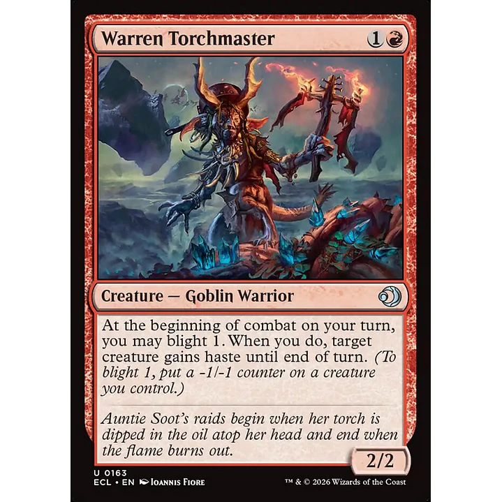 Warren Torchmaster (foil) | Inglés | NM | ECL 1