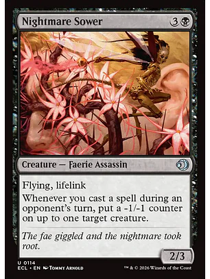 Nightmare Sower (foil) | Español | NM | ECL