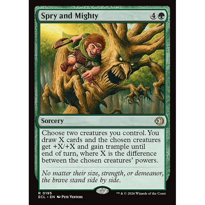 Spry and Mighty | Inglés | NM | ECL 1