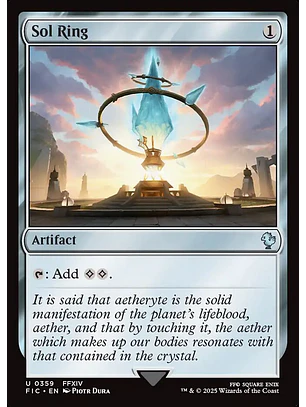 Sol Ring (Surge Foil foil) | Inglés | NM | FIC