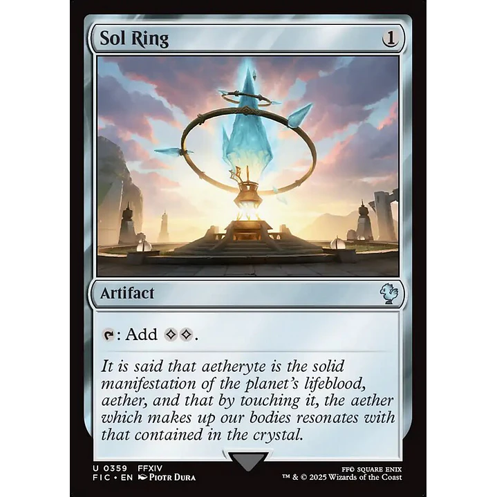 Sol Ring (Surge Foil foil) | Inglés | NM | FIC 1