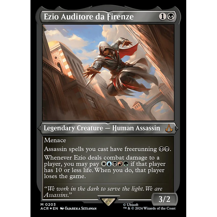 Ezio Auditore da Firenze (Etched) | Español | NM | ACR 1