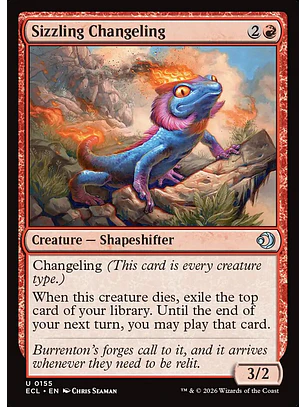 Sizzling Changeling | Español | NM | ECL