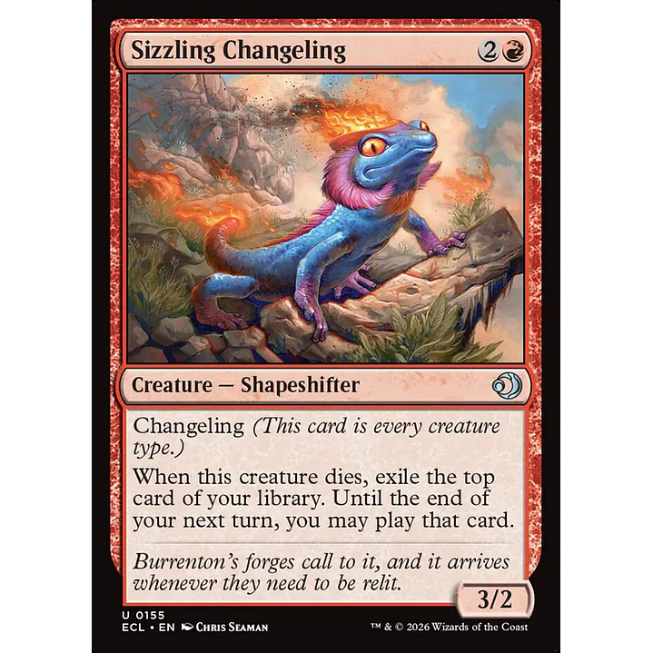 Sizzling Changeling | Español | NM | ECL 1