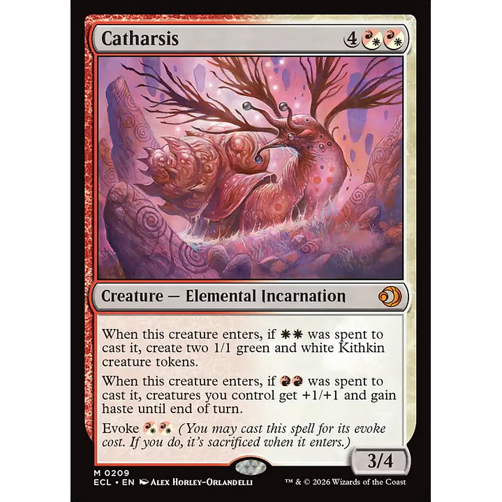Catharsis (foil) | Español | NM | ECL 1