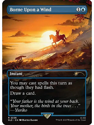 Borne Upon a Wind (Borderless) | Inglés | NM | SLD