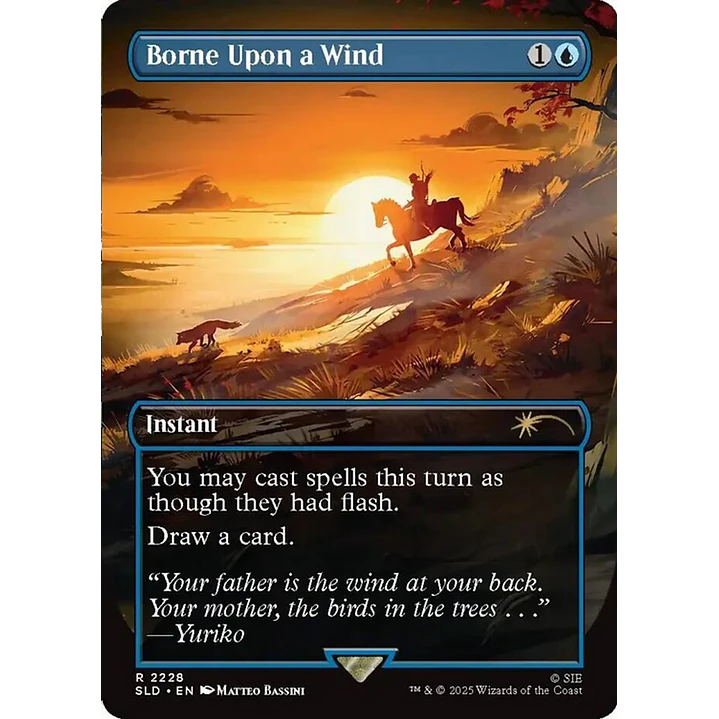 Borne Upon a Wind (Borderless) | Inglés | NM | SLD 1