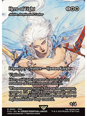 Adeline, Resplendent Cathar (Borderless) | Inglés | NM | FCA