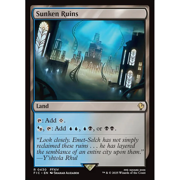 Sunken Ruins (Surge Foil foil) | Inglés | NM | FIC 1
