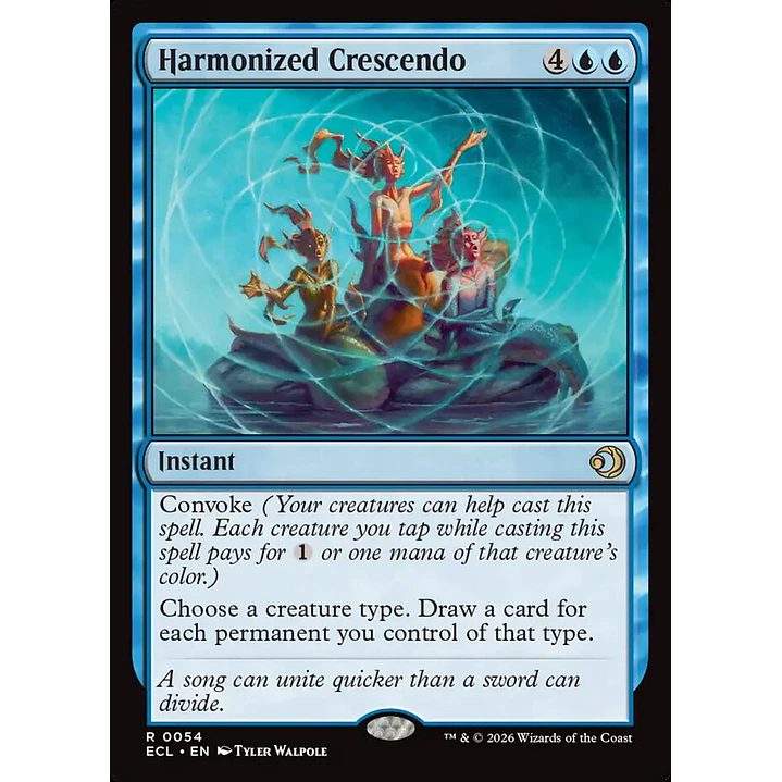 Harmonized Crescendo | Español | NM | ECL 1