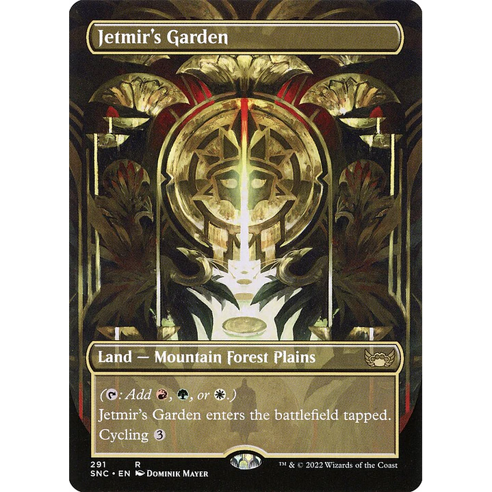 Jetmir's Garden (Borderless) | Inglés | NM | SNC 1