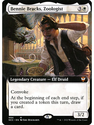 Bennie Bracks, Zoologist (Extended Art) | Inglés | NM | NCC