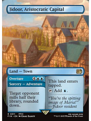 Jidoor, Aristocratic Capital // Overture (Borderless) | Inglés | NM | FIN