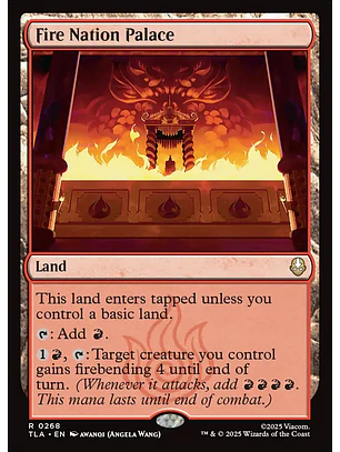 Fire Nation Palace (foil) | Inglés | NM | TLA