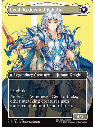 Cecil, Dark Knight // Cecil, Redeemed Paladin (Borderless) | Inglés | NM | FIN