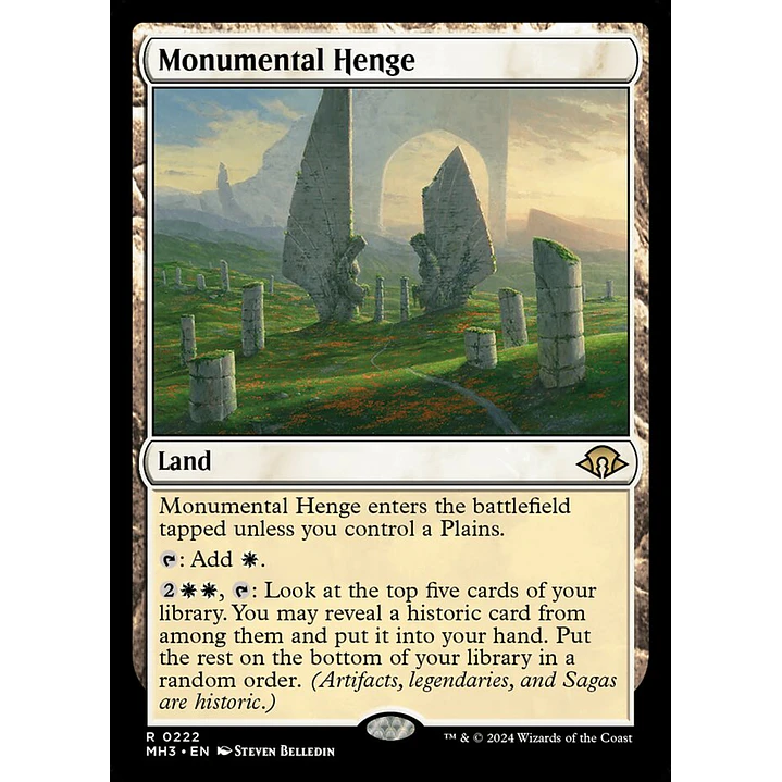 Monumental Henge | Español | NM | MH3 1