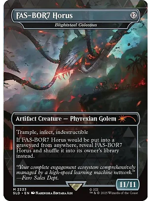 Blightsteel Colossus (Borderless) | Inglés | NM | SLD