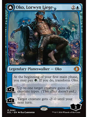 Oko, Lorwyn Liege // Oko, Shadowmoor Scion | Inglés | NM | ECL