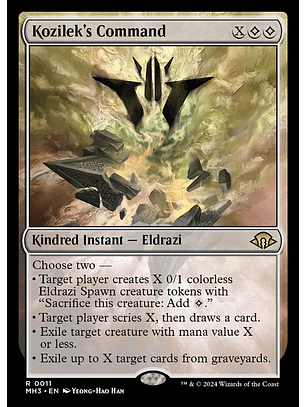 Kozilek's Command | Español | NM | MH3